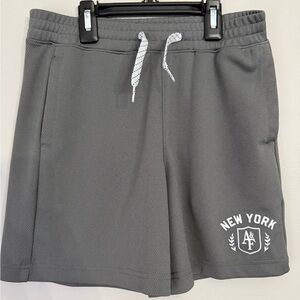 Abercrombie Kids boys size 9/10 gray athletic shorts